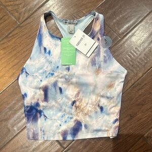 Forever 21 Multicolor Tie-Dye Tank